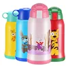 600ml Colorful stainless steel cartoon cute vacuum flask children vacuum children's insulated water bottle