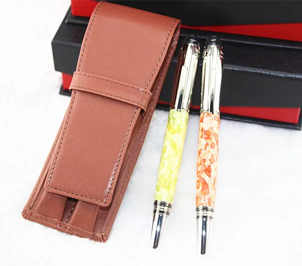 2 pcs Starwalker diamond series New Pen Roller Ball + bag Gift Set Pens - Stationery Promotional Office Supply