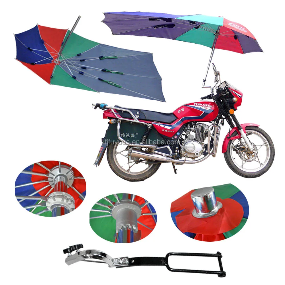 Top strong heavy windproof sunshade rain sun protection motorcycle