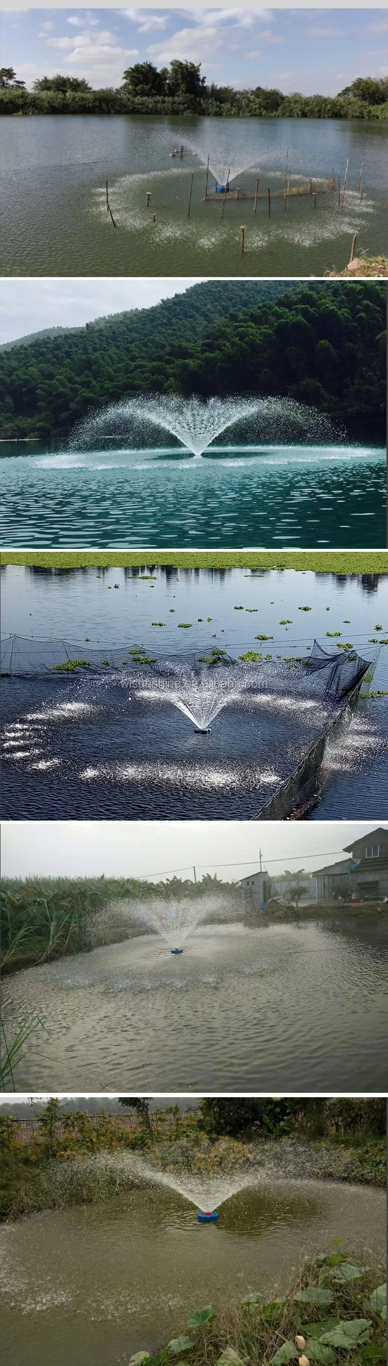 wave pool,caboose 2hp solar swimming pool wave maker aerator with 3inch outlet