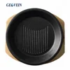 Korea Restaurant Cast Iron Sizzle BBQ Grill Plate For Gas Stove