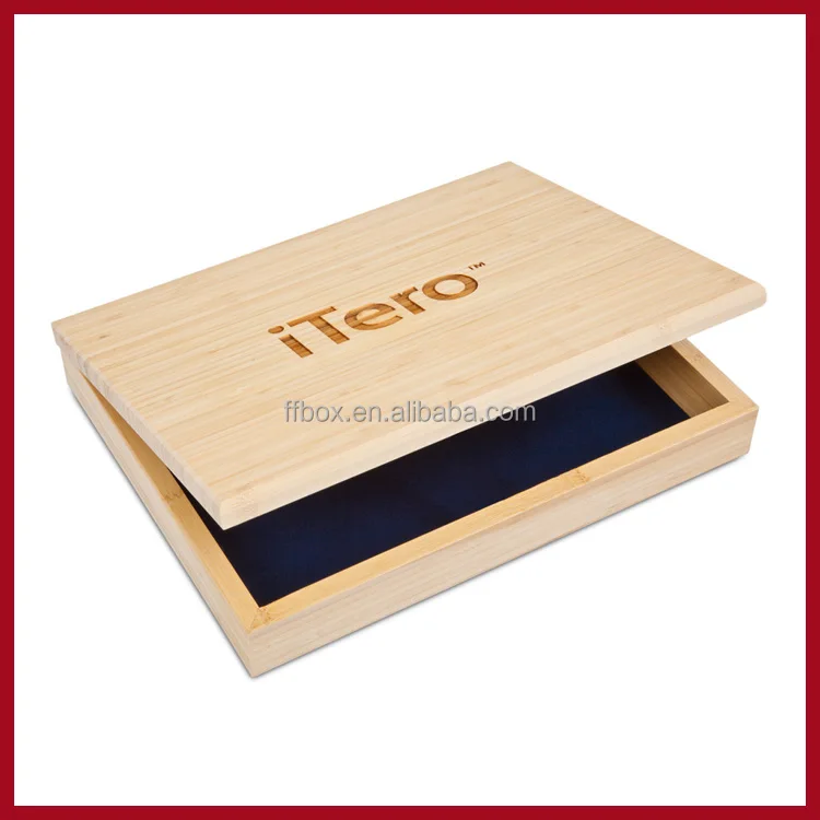 2017 luxury wooden gift box bamboo empty gift boxes
