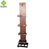 POP design wood display shelf liquor case displays for bottle