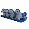 Factory direct price Sibo kids and adults riding inflatable rocking animal