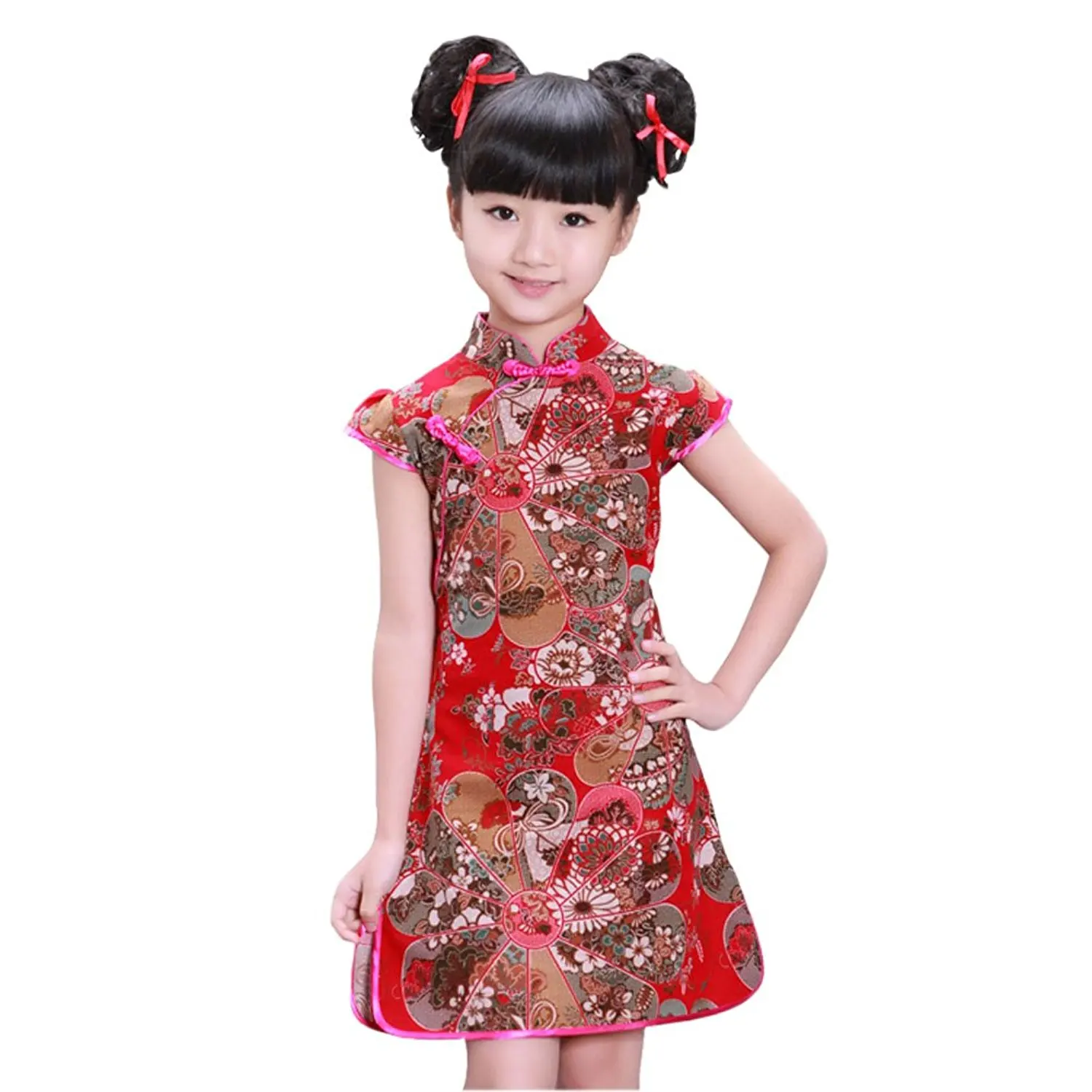 Платье для девочки в китайском стиле