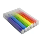 Factory direct selling non-toxic 6 colors highlighter marker pen promotional Fluorescent Pen