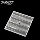 50x50mm Square led lens 120x60 degree highbay light lens for 3030