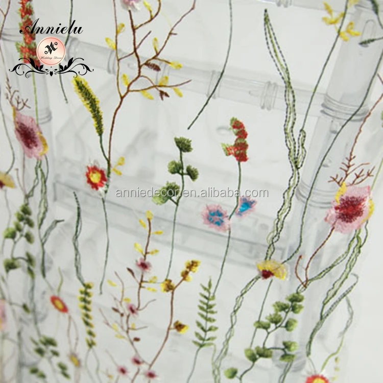 embroidery design basic polyester elegant chair covers chiavari for plastic chairs