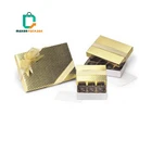 bag factory sale Popular Design Custom Printing Magnet Closure Hot Stamping Logo PVC Insert Chocolate Packaging Box