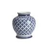 Home Decoration Hand Painted Ball Ceramic chinese flower vase Hotel Decor porcelain table wedding vase chaozhou