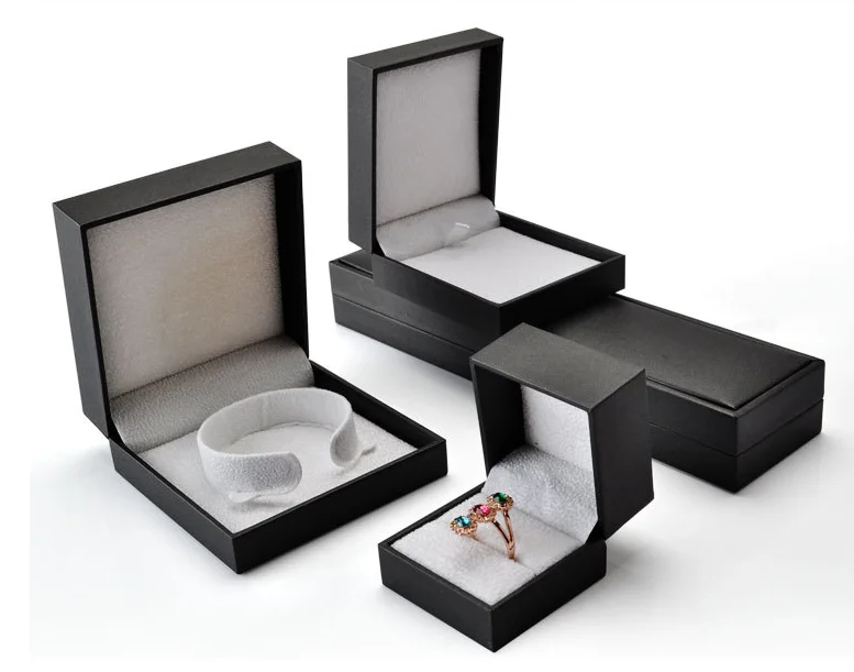 custom luxury leather paper jewellery box jewelry