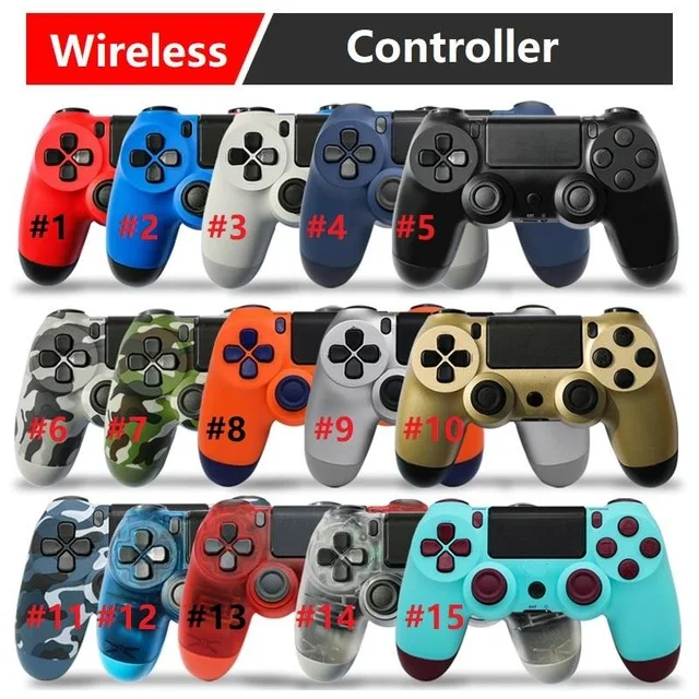Version 2 Wireless Bluetooth 4.0 Controller For SONY PS4 Gamepad For Play Station 4 Joystick Console For Dualshock 4, 15 colors
Version 2 Wireless Bluetooth 4.0 Controller For SONY PS4 Gamepad For Play Station 4 Joystick Console For Dualshock 4, 15 colors