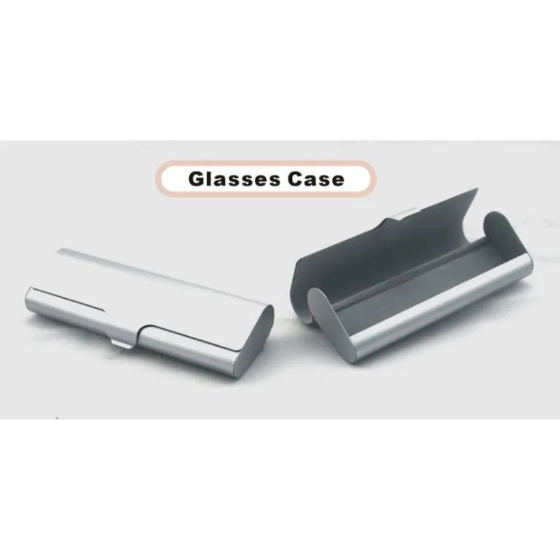 silver eyeglass case