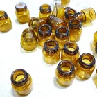 Mini clear or amber glass vial 1ml/2ml/3ml