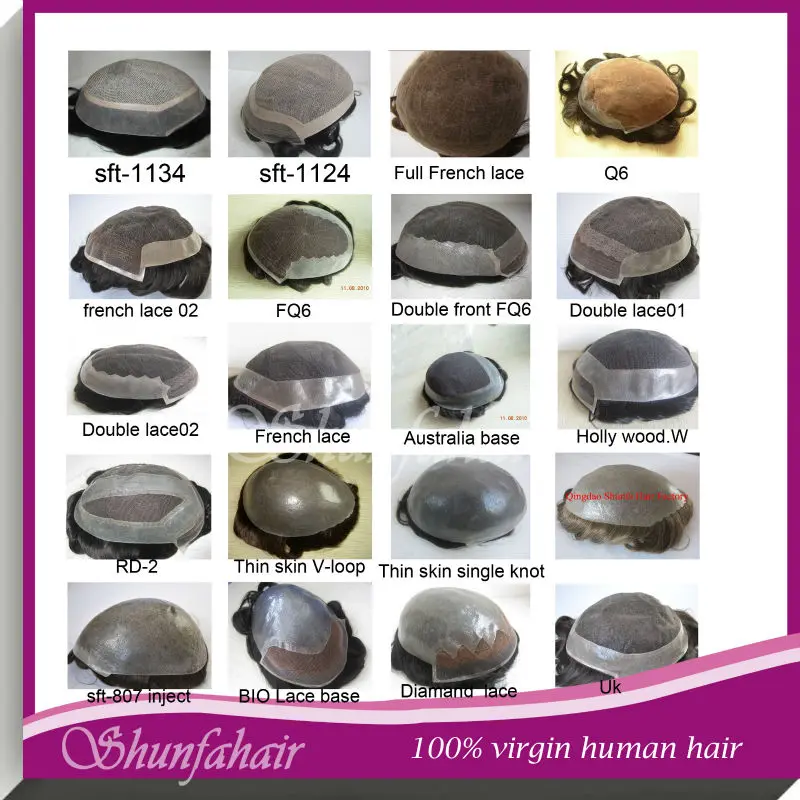 Shunfa Hair Factory Men S Toupee Frenach Lace Natural Hairline