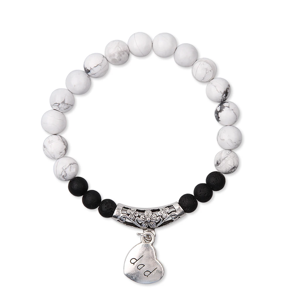 2019 Father Day Gift Lava Rock Stone Bracelet Essential Oil Yoga Bracelet With Natural stone link Bracelet love Heart For Men, As the pictures
2019 Father Day Gift Lava Rock Stone Bracelet Essential Oil Yoga Bracelet With Natural stone link Bracelet love Heart For Men, As the pictures