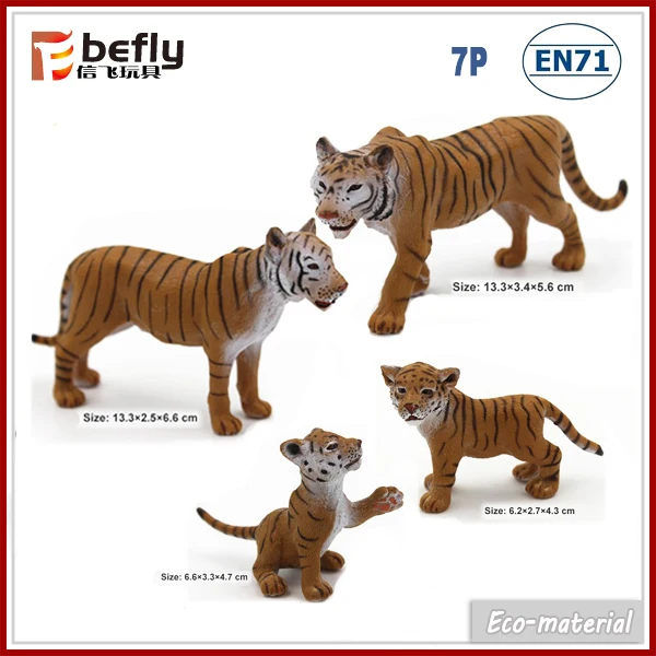 Lifelike Pvc Animal Decorating Plastic Tiger Toy Buy Plastic Tiger