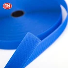 Eco-friendly Elastic Loop Wholesale Colored 100% Nylon Soft Shoes Bags Garment Elastic Band Hook and Loop