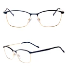 Cheap gentlemen prescription gold rim optical glasses