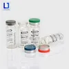 Screen printing glass vials type iii hyaluronic acid ampoules 10ml sterilize glass vials with horn shape sealing