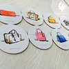 Factory Directly Provide Blank Mdf Cork Coaster