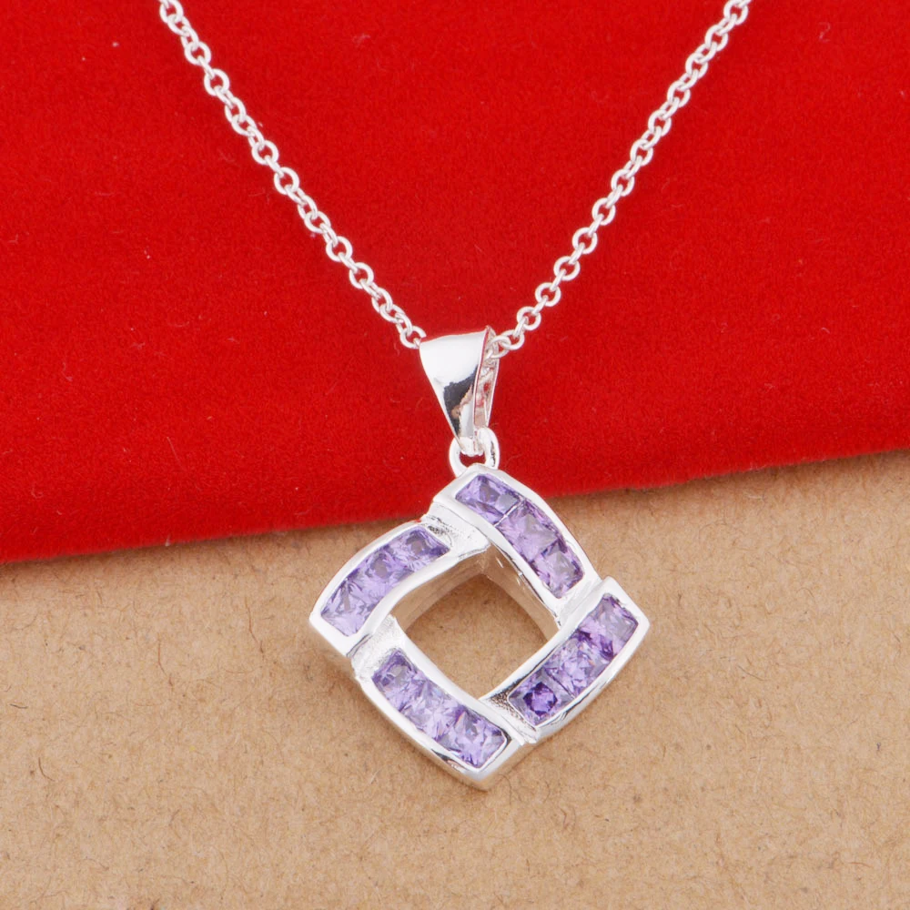 Hainon factory oem plating 925 silver jewelry wholesale necklace Popular Square zircon Necklace Jewelry
Hainon factory oem plating 925 silver jewelry wholesale necklace Popular Square zircon Necklace Jewelry