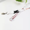 Popular Logo Letter Hanging Rope Neck DIY Mobile Phone Strap Holder Lanyard with Hook Breakaway Strap Quick Release