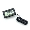 LCD Display Car Refrigerator Aquarium Fish Tank Embedded Electronic Digital Thermometer