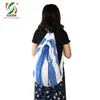 Wholesale bulk high quality fringed folding custom cotton 2 in 1 beach towel bag backpack towel