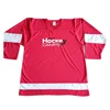 Mesh fabric practice youth cheap custom team pink ice hockey jerseys no minimum