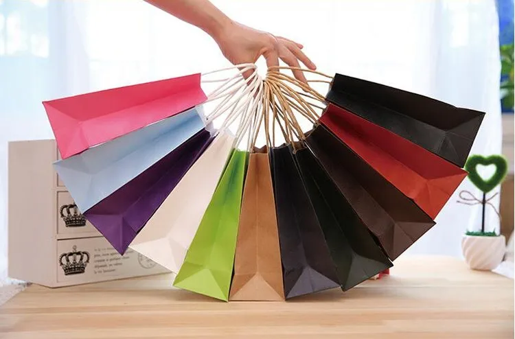 paper shopping bag luxury paper shopping bag kraft paper shopping bag shopping paper bag printed paper bag color paper bag customised paper bag 