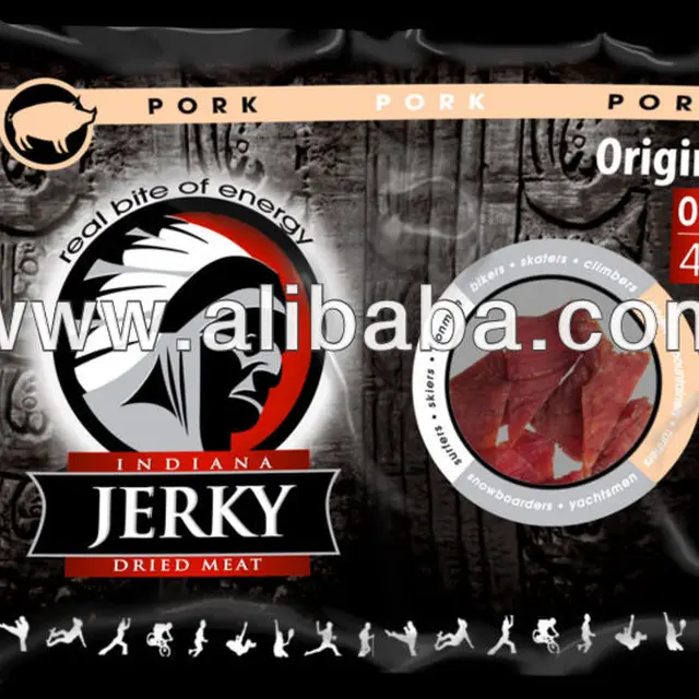 jerky dried meat pork