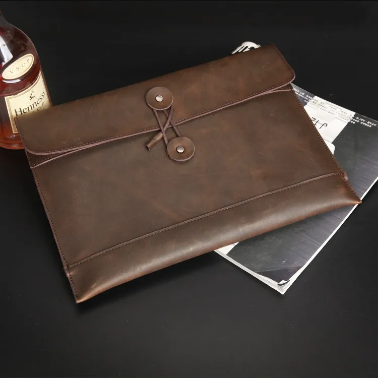 leather collection bag 15