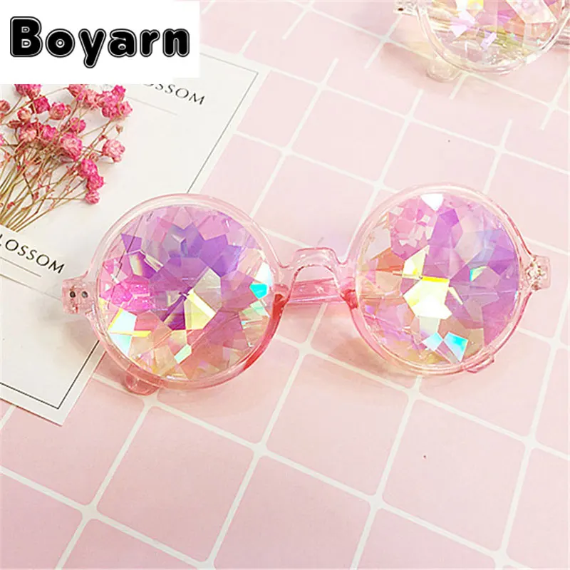 Party Sunglasses Retro Round Kaleidoscope Sunglasses Men Women Designer Kaleidoscope Glasses Cosplay
Party Sunglasses Retro Round Kaleidoscope Sunglasses Men Women Designer Kaleidoscope Glasses Cosplay
