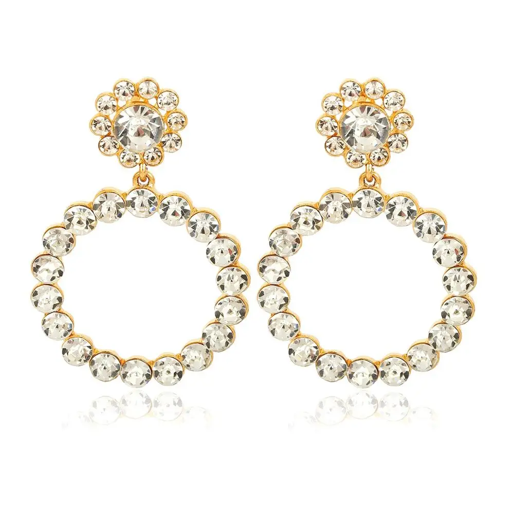 2020 New Design Luxury Jewelry Round Pearl Drop Earing Geometric Pave Crystal Peal Dangle Hoop Earring For Women, Picture
2020 New Design Luxury Jewelry Round Pearl Drop Earing Geometric Pave Crystal Peal Dangle Hoop Earring For Women, Picture