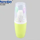 OEM PP Toothbrushing Water Cup Tooth Brush Mug sets with toothbrush and toothpaste
