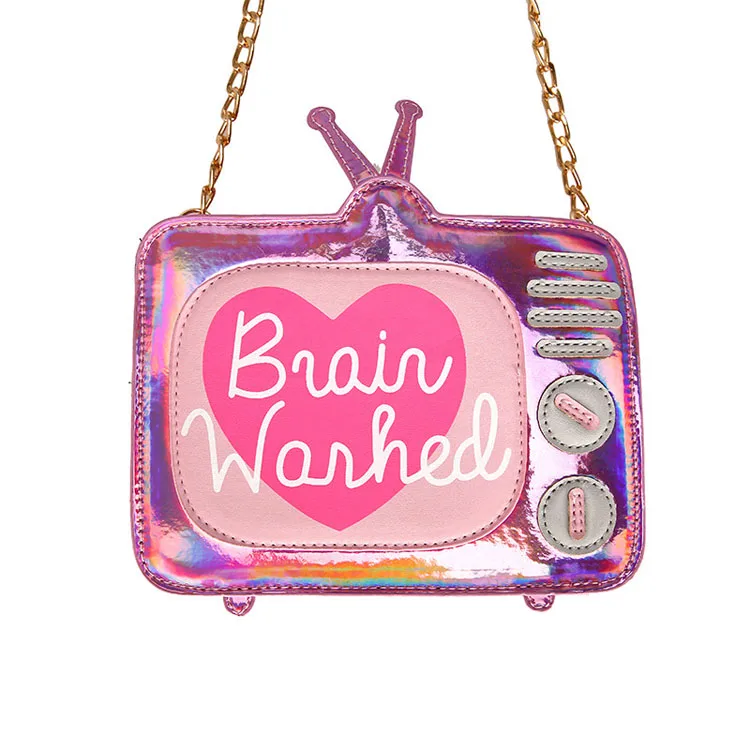 Foreign trade Wholesale Handbag new 2020 creative funny personality laser TV Messenger bag girl cute cute shoulder bag, 4colors
Foreign trade Wholesale Handbag new 2020 creative funny personality laser TV Messenger bag girl cute cute shoulder bag, 4colors