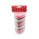 Love Sponge Shape Cute Love Heart Shape Non Abrasive Cleaning Sponge Scourer