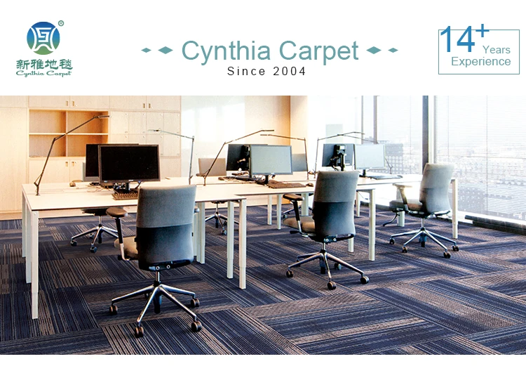 Removable Decorative 50x50 Commercial Nylon Carpet Tile