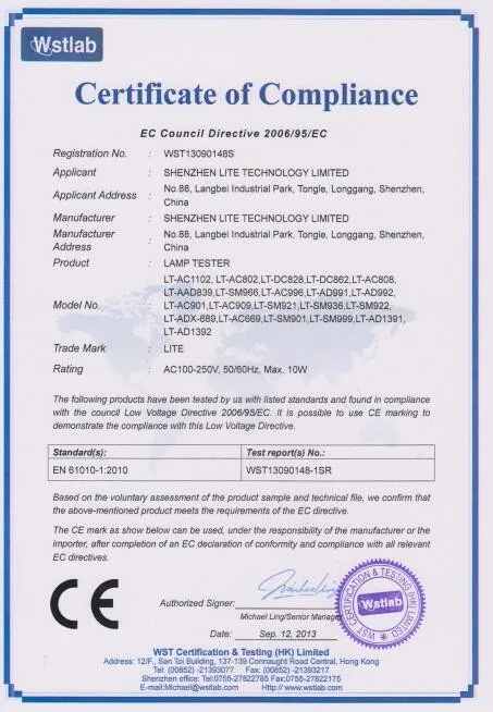 2016 top sell AC DC led light CCT lumen test equipment (LT-SM999) 5