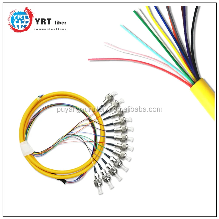 apc sm yellow simplex 2mm fiber patch cord / indoor fiber optic