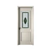 Modern latest designs bedroom pvc coated interior mdf simple teak wood door out door furniture