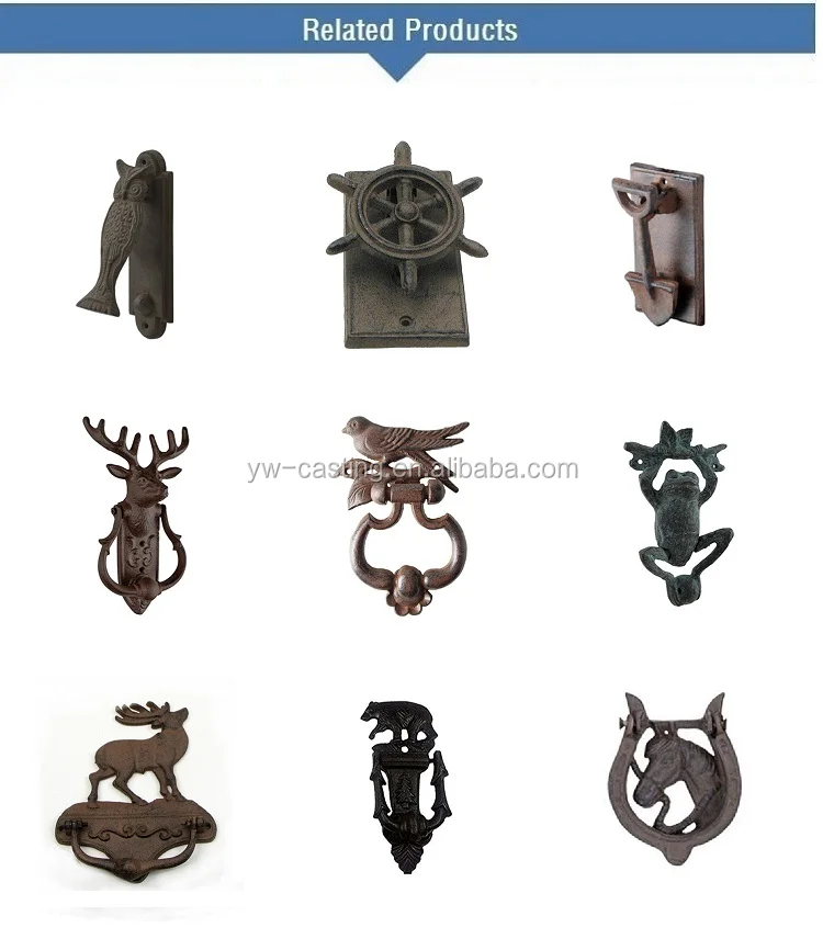 China Manufacturer Different Magnetic Door Knockers For Metal