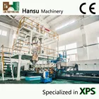 China good quality CO2/Freon XPS polystyrene foamed board extruded production line/xps extruder line