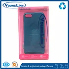 Clear printing custom plastic cell phone case packaging