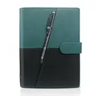 Newyes Custom A5 Size Colorful Pu Leather Cover Note Book Refillable Journal Smart Reusable Notebook