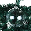 Wholesale Hand Blown Christmas Ball, Glass Christmas Ornament, Holiday Gift - Bird Gift DIY Paintable Clear Glass Ornament/Ball