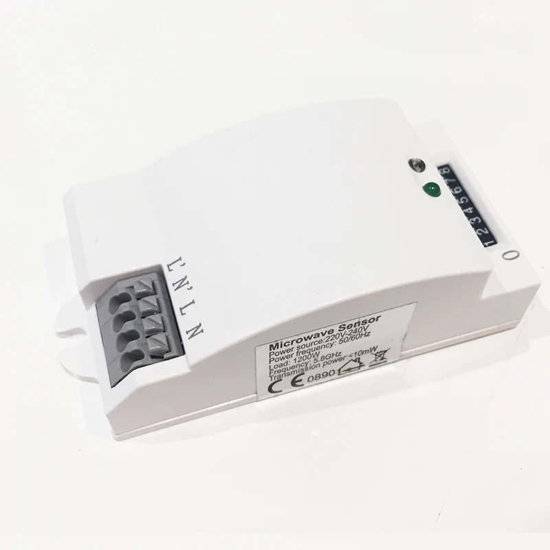 CMBetter 360 degree 220-240VAC Detection Angle LED Lighting Microwave Sensor Control Switch  Max 10m light Control Adjustable (8)
