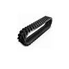 Rubber track undercarriage parts snowmobile small rubber track for car or lawn mower