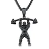 Wholesale fashion new style 316L stainless men necklace powerful pendant